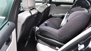 Car seats in a Mercedes