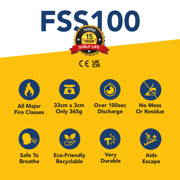 Fire Safety Stick FSS100 Key Details