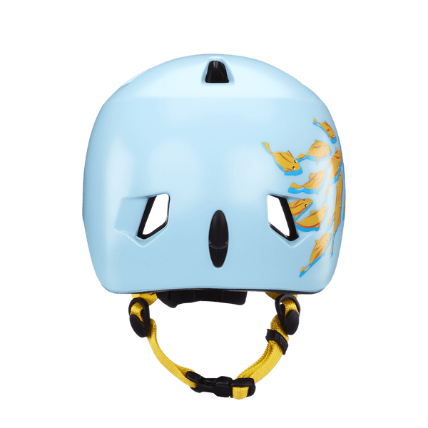 Bern Tigre Kids Bike Helmet Blue Goldfish - Rear