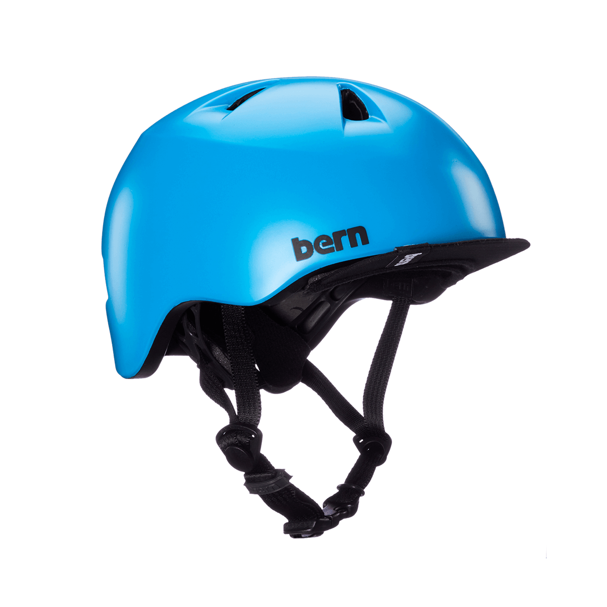 Bern Tigre Kids Bike Helmet - Satin Cyan Blue